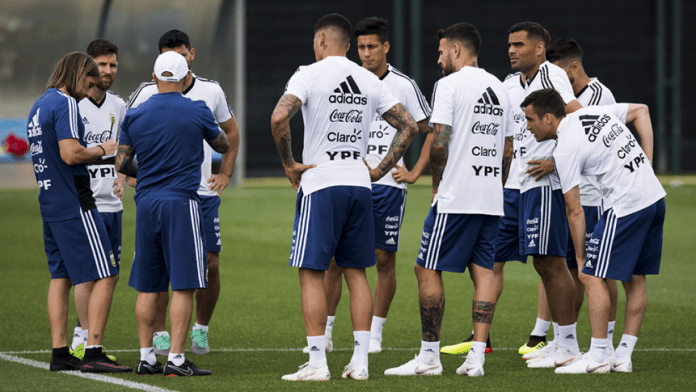 argentina entrenamiento