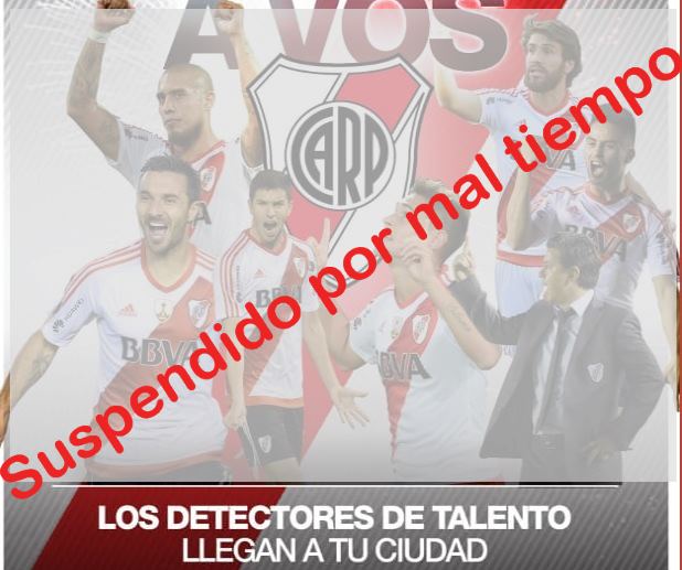 river suspendido