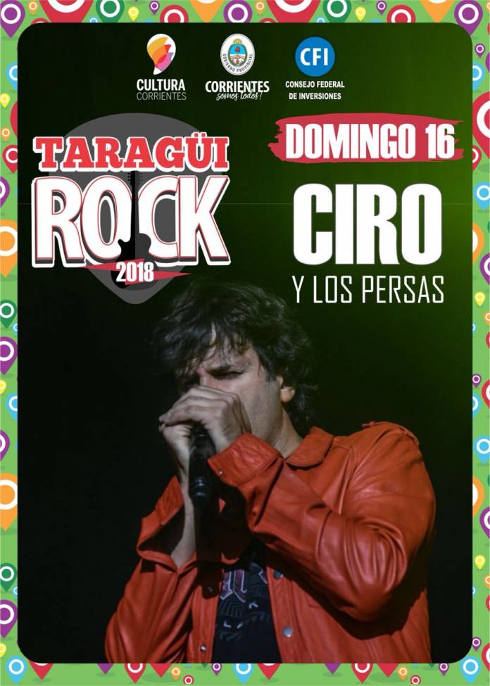TARAGUI ROCK- Ciro y Los Persas (DOMINGO 16)