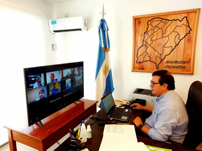 Mesa Textil-Subsecretario Benitez