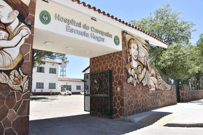Hospital de Campaña frente