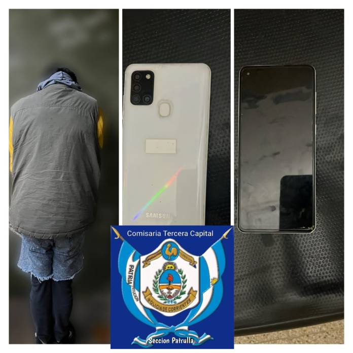 CRIA 3ra Aprehendido y cel recup