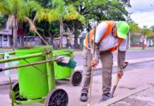 Se duplicó la cantidad de residuos recolectadosen la vía pública en estos días de lluvias