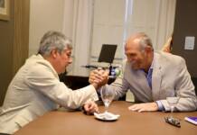 El ministro Emilio Lanari se reunió con el rector de la UNNE