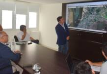 El ministro Meza coordinó tareas de saneamiento con intendentes de El Sombrero y Empedrado