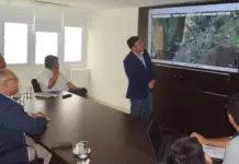 El ministro Meza coordinó tareas de saneamiento con intendentes de El Sombrero y Empedrado