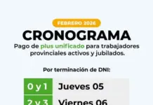 Entre el 5 y el 11 de febrero, el Gobierno de Corrientes paga el Plus Unificado