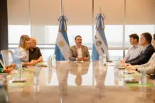 Valdés recibió a representantes de FECORR para analizar la situación del comercio y la industria