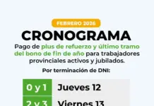 Agentes provinciales perciben Plus de Refuerzo y tercer tramo de Bono Navideño