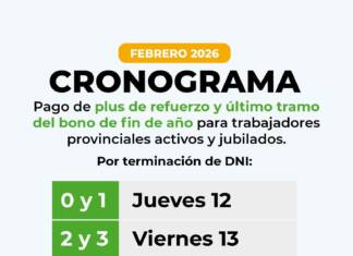 Agentes provinciales perciben Plus de Refuerzo y tercer tramo de Bono Navideño