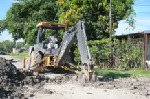 Servicio esencial: se ejecutan obras de cloaca socialpara más de 250 familias