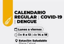 Salud Pública recomienda completar el calendario de vacunación