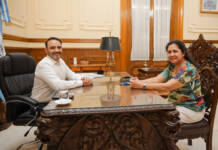 Juan Pablo Valdés mantuvo reuniones de trabajo para impulsar el crecimiento y mejorar la gestión