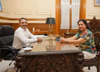 Juan Pablo Valdés mantuvo reuniones de trabajo para impulsar el crecimiento y mejorar la gestión