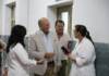 El ministro Lanari Zubiaur recorrió el Hospital de Campaña “Escuela Hogar”