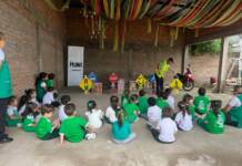 Comenzó el programa “Educando a PequeñosCiudadanos Viales” en el CDI del barrio Anahí