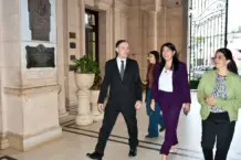 La Ministra de Educación superviso los protocolos de seguridad ante amenazas en colegios