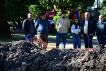 Mejoras en el Parque Mitre: “Queremos jerarquizarlos espacios públicos de la ciudad”, resaltó Polich