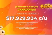 ¡Dos ganadores de Capital comparten el premio mayor de La Poceada!