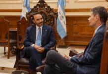 Valdés recibió al embajador de Austria y mostró el potencial del desarrollo correntino