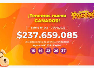 La Quiniela Poceada Correntina otra vez tiene un nuevo ganador millonario