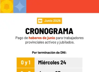 A partir del miércoles 24, los agentes provinciales cobran sueldos con aumentos