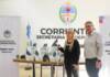 Entregaron botines deportivos a equipo de fútbol para ciegos de la Asociación Fotos del Alma