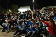 Otro masivo Fan Fest municipal: la Poncho Verdeya es cábala para alentar a la Selección