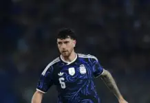 Marcos Senesi será el reemplazante de Leonardo Balerdi en la lista de la Selección Argentina
