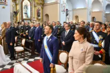 Juan Pablo Valdés encabezó el tedeum por el 9 de Julio en La Merced